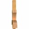 Ekena Millwork Davenport Rough Sawn Timber Gable Bracket, Western Red Cedar, 96"W x 28"H x 4"D x 4"F, 7/12 Pitch GBW096X28X0404DAV00RWR - alternate 3